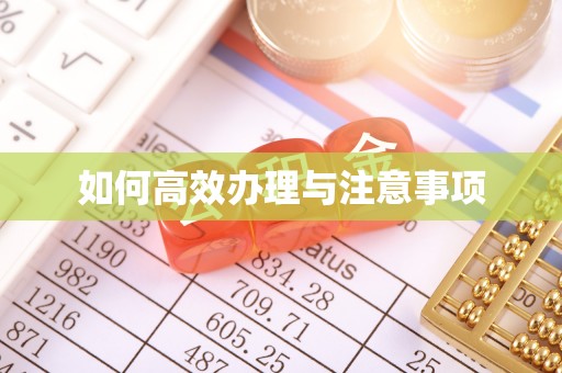 呼兰如何高效办理与注意事项