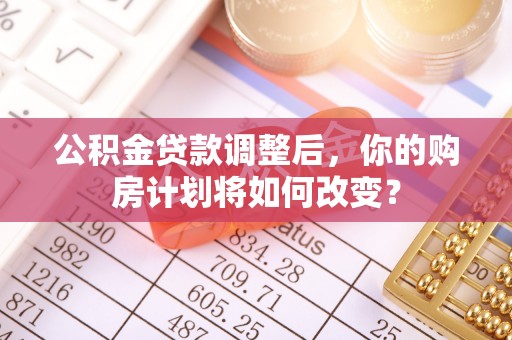呼兰公积金贷款调整后，你的购房计划将如何改变？