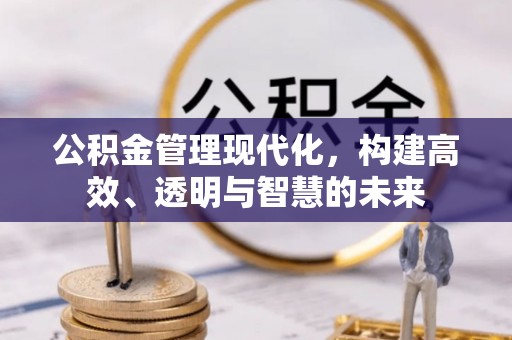 呼兰公积金管理现代化，构建高效、透明与智慧的未来