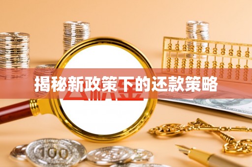 呼兰揭秘新政策下的还款策略