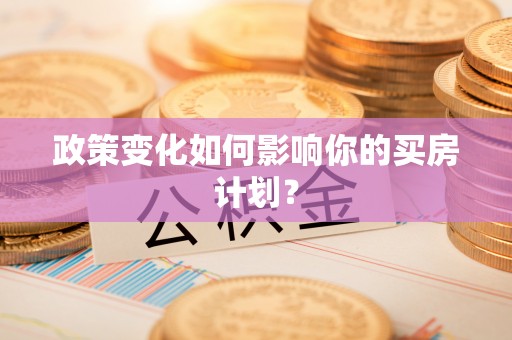 呼兰政策变化如何影响你的买房计划？
