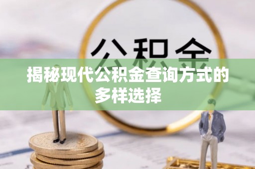 呼兰揭秘现代公积金查询方式的多样选择