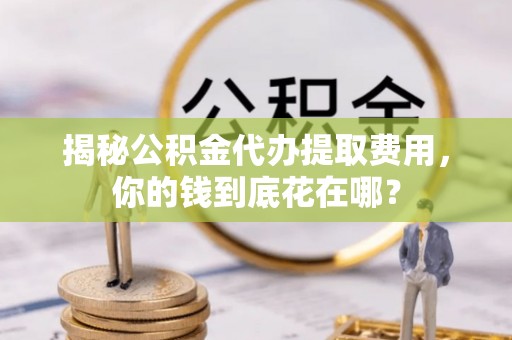 呼兰揭秘公积金代办提取费用，你的钱到底花在哪？