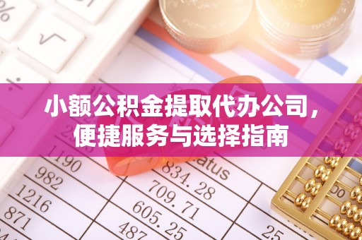 呼兰小额公积金提取代办公司，便捷服务与选择指南