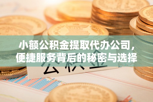 呼兰小额公积金提取代办公司，便捷服务背后的秘密与选择指南