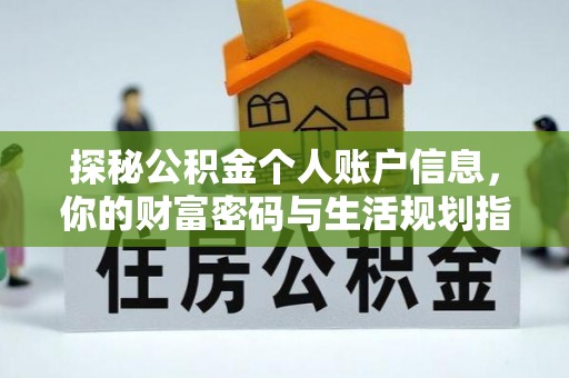 呼兰探秘公积金个人账户信息，你的财富密码与生活规划指南