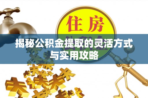 呼兰揭秘公积金提取的灵活方式与实用攻略