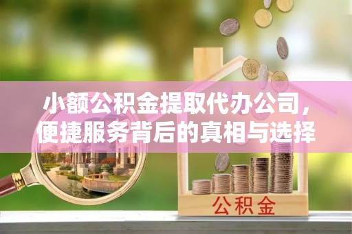 呼兰小额公积金提取代办公司，便捷服务背后的真相与选择