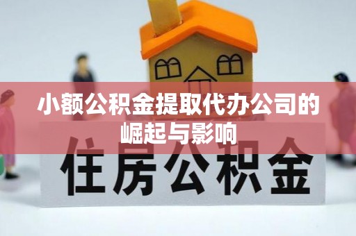 呼兰小额公积金提取代办公司的崛起与影响